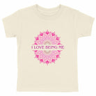 I Love Being Me Mandala: Kid's T-Shirt