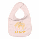 I Am Happy Baby Bib