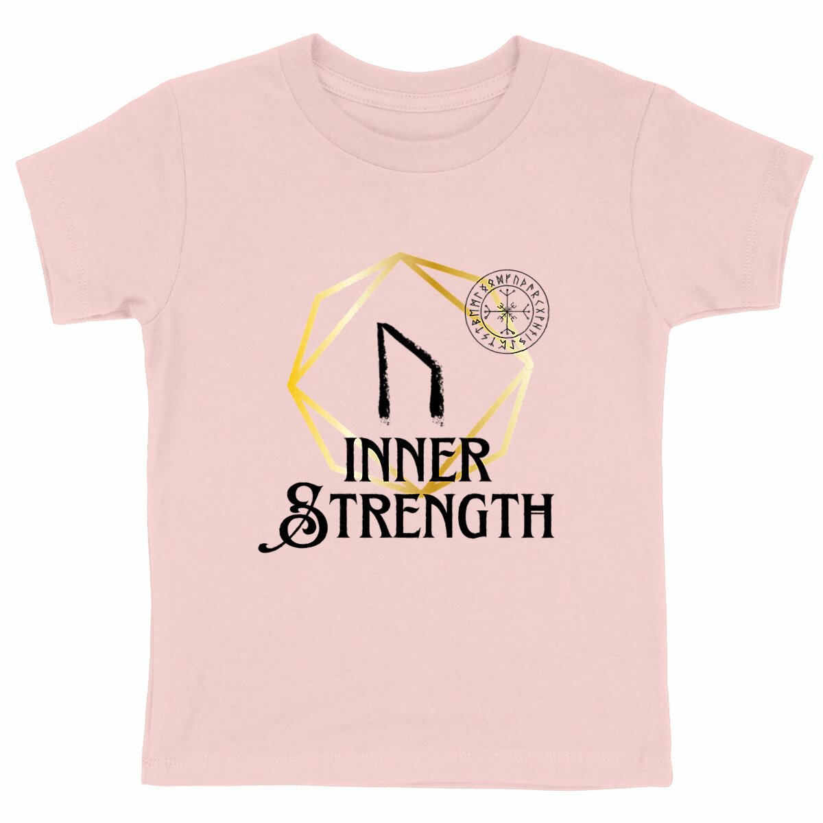 Inner Strength Viking Rune: Kid's T-Shirt