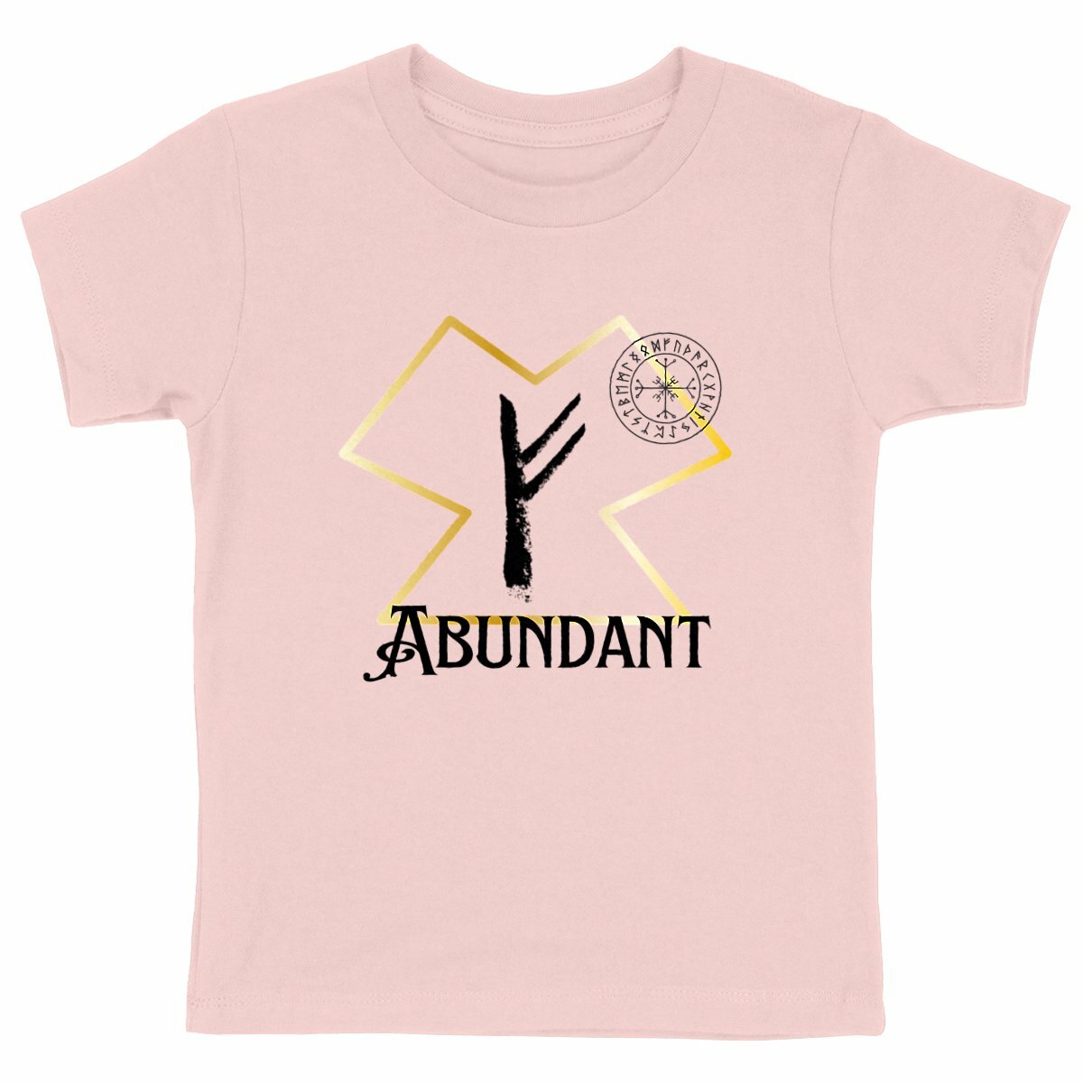 Abundant Viking Rune: Kid's T-shirt