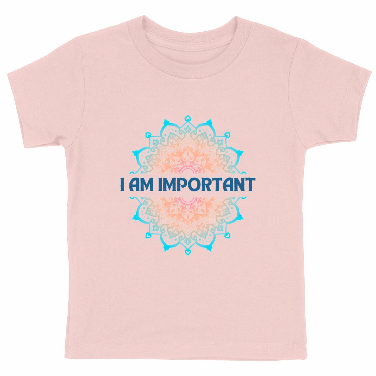 I Am Important Mandala: Kid's T-Shirt