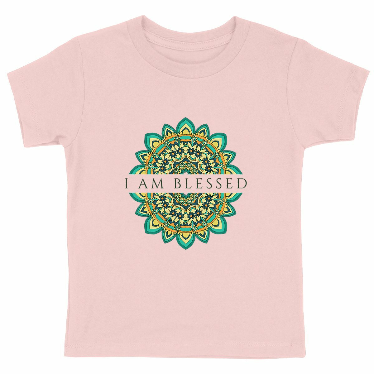 I Am Blessed Mandala: Kid's T-shirt