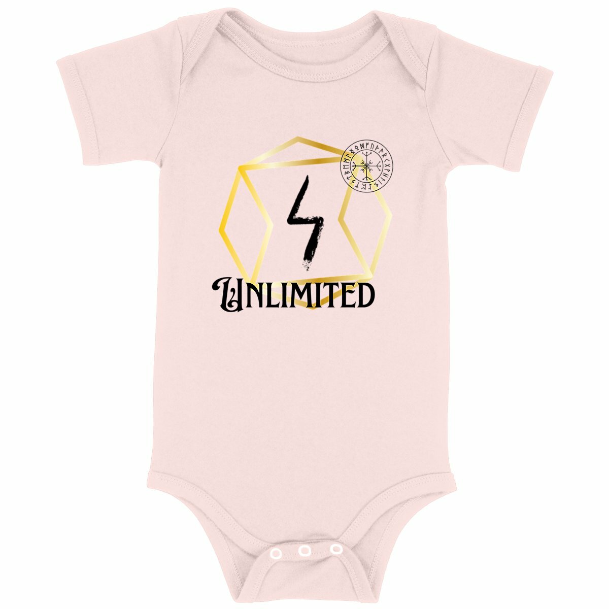 Unlimited Viking Rune: Baby Onesie