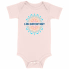 I Am Important Mandala: Baby Onesie