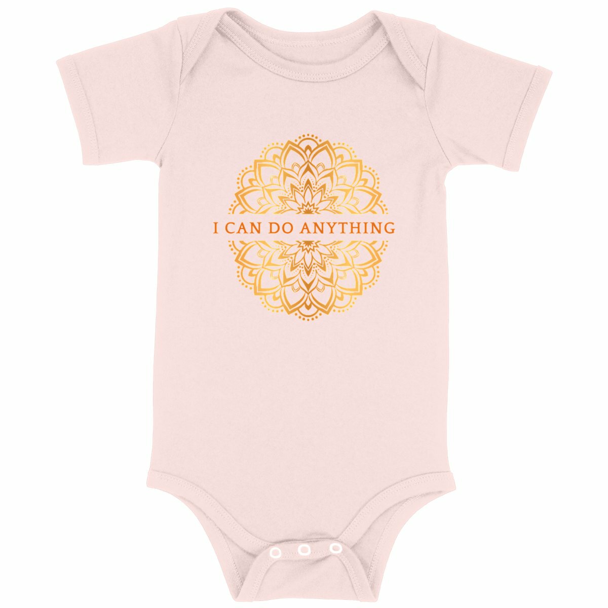 I Can Do Anything Mandala: Baby Onesie 