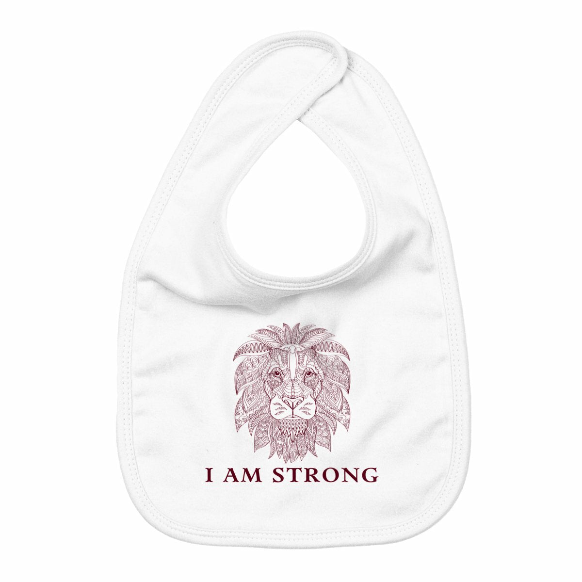 I Am Strong Baby Bib