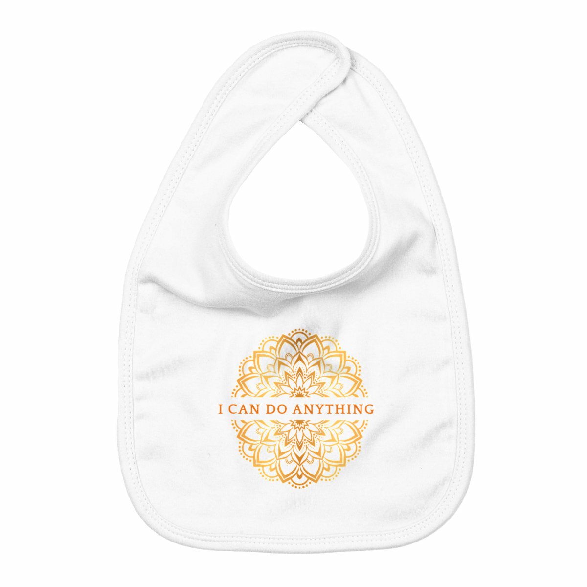 I Can Do Anything Mandala: Baby Bib