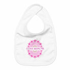 I Love Being Me Mandala: Baby Bib