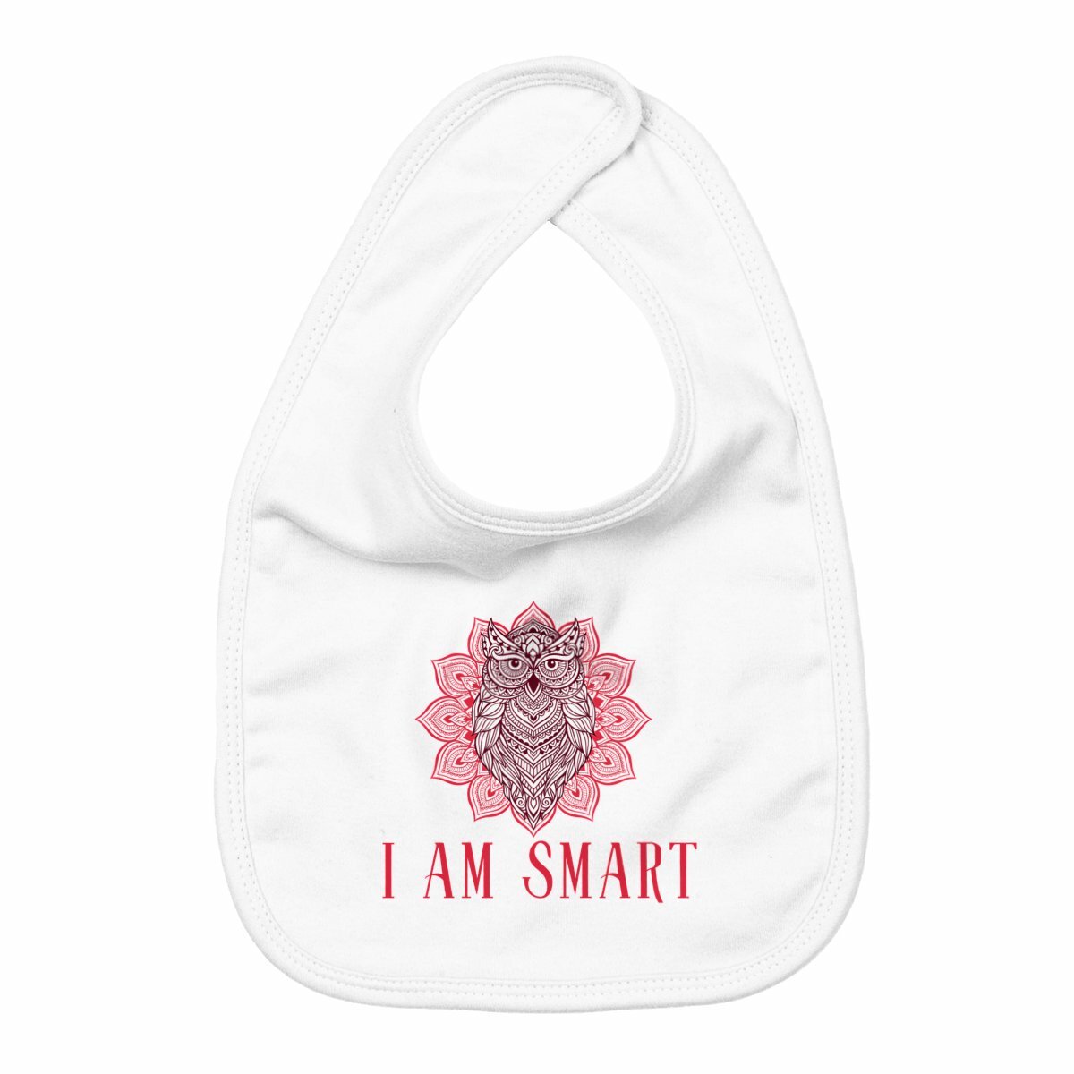 I Am Smart Baby Bib