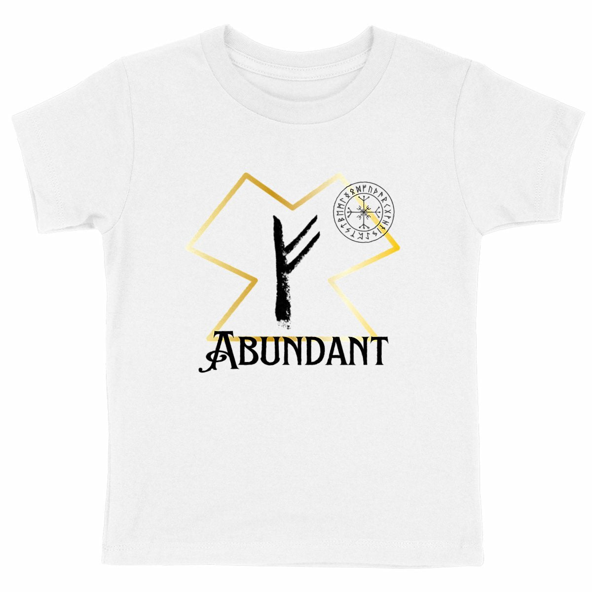 Abundant Viking Rune: Kid's T-shirt