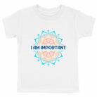 I Am Important Mandala: Kid's T-Shirt