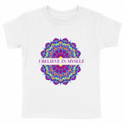 I Believe In Myself Mandala: Kid's T-Shirt