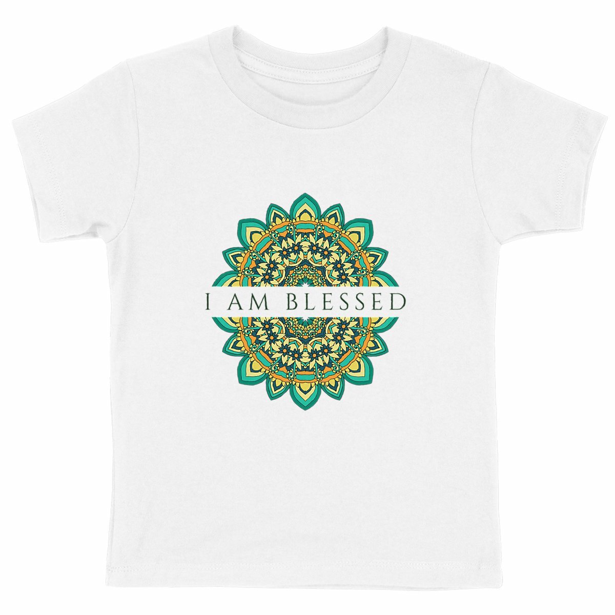 I Am Blessed Mandala: Kid's T-shirt