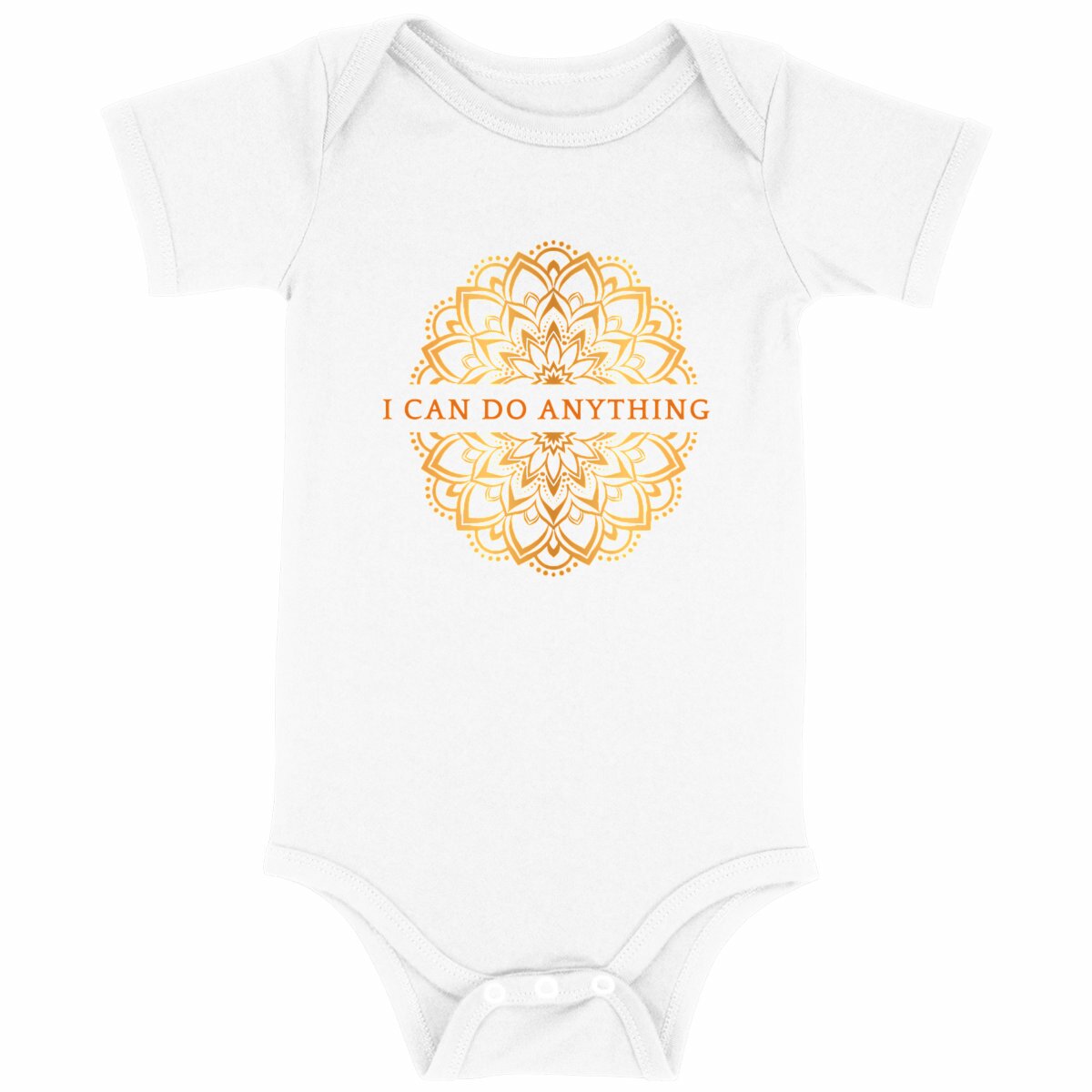 I Can Do Anything Mandala: Baby Onesie 