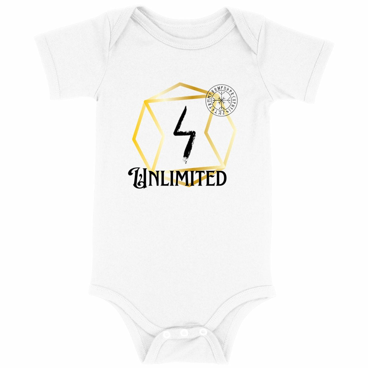 Unlimited Viking Rune: Baby Onesie