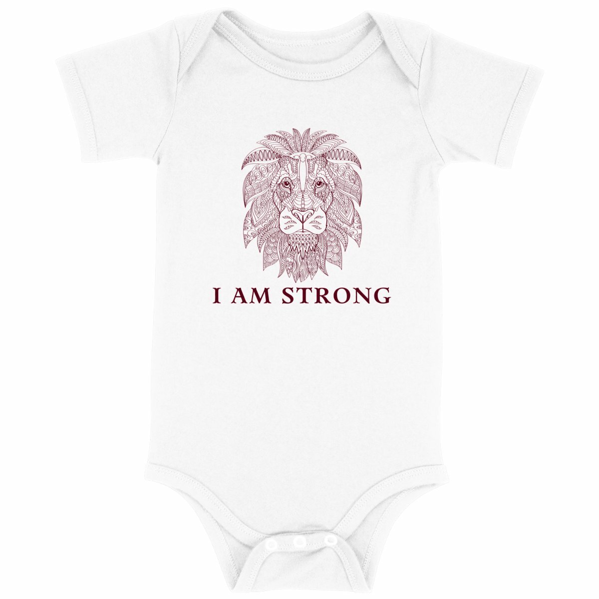 I Am Strong Onesie